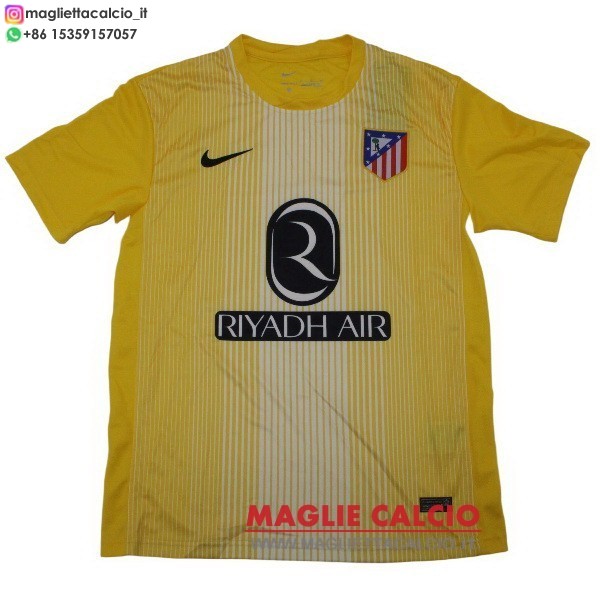 thailandia nuova portiere magliette atletico madrid 2025-2026 giallo